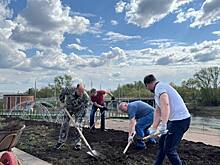 В Волгограде после зимы привели в порядок более 25 тысяч кв. м территорий