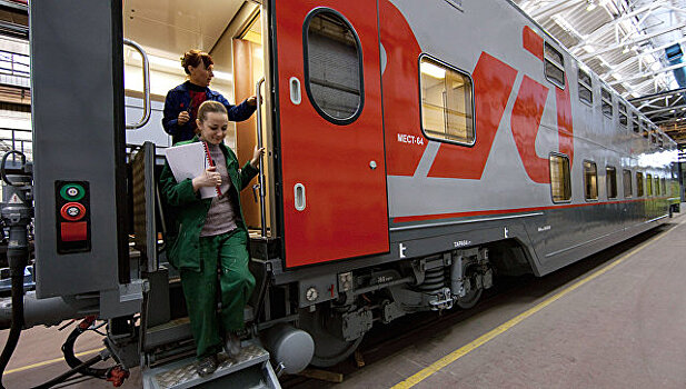 Из Кисловодска в Москву отправился двухэтажный поезд