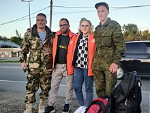 Новомалороссийцы доставили в Майкоп рюкзаки, одежду и медсредства для мобилизованных граждан