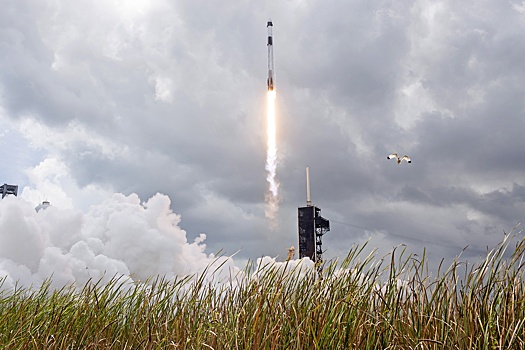 Корабль Crew Dragon с россиянином Федяевым стартовал к МКС