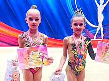 Ивантеевские спортсменки поучаствовали во Всероссийских соревнованиях по художественной гимнастике на кубок Валентины Кострицы