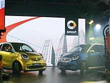 Smart представил Fortwo и Fortfour с «автоматом» для РФ