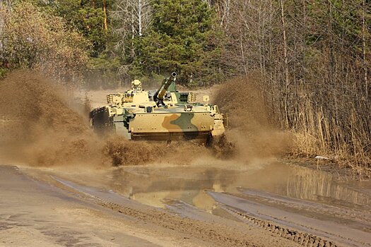 Модернизированную БМП-3 покажут на выставке в ОАЭ