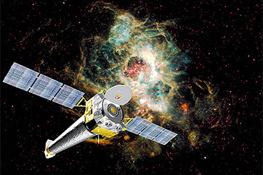 Обсерватория Chandra (в представлении художника)