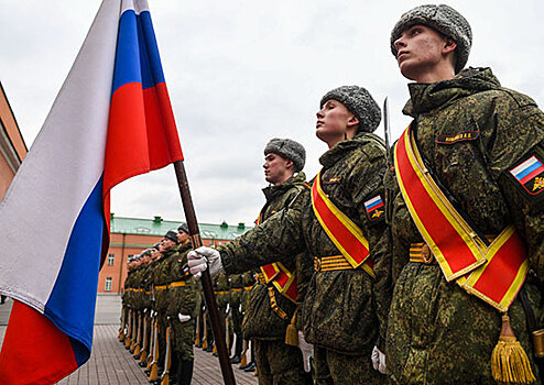Военнослужащие Преображенского полка ЗВО приняли Военную присягу в Музее Победы на Поклонной горе