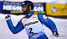 Максим Буров победил в лыжной акробатике на этапе Кубка мира в Минске