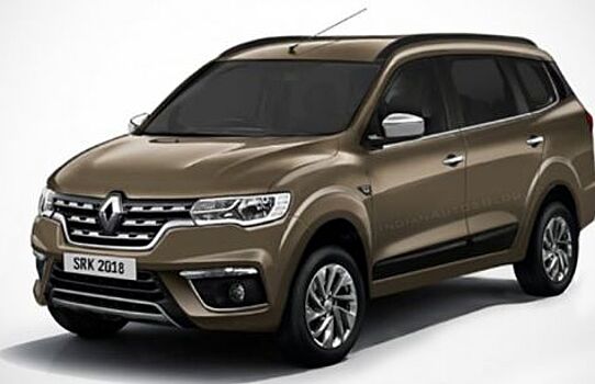 Внедорожный трехрядный Renault Triber дебютирует 19 июня