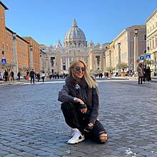 Лера Кудрявцева путешествует с мамой по Италии