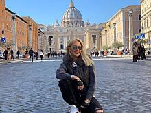 Лера Кудрявцева путешествует с мамой по Италии