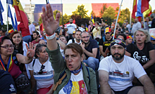 Румыны снова митингуют в антикоррупционных, антиправительственных протестах