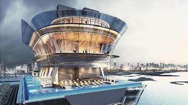 Самый высокий в мире бассейн появится в Дубае