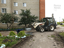 Во дворе на улице Калинина уложат новый асфальт и обустроят пешеходные дорожки