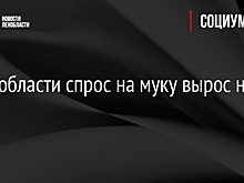В Ленобласти спрос на муку вырос на 165%