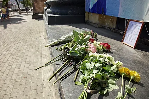В Ростове неизвестные разобрали стихийный мемориал в память о Евгении Пригожине