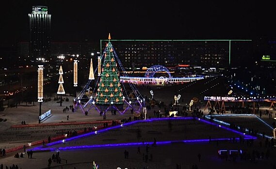 Шойгу открыл зимний фестиваль в парке "Патриот"