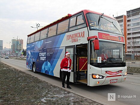 Более 3000 человек прокатились на экскурсионном даблдекере по Нижнему Новгороду