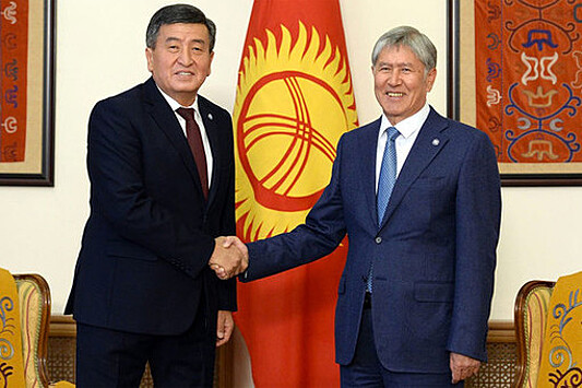 Экс-президент Киргизии сдался властям