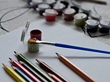 Занятие рисованием организовал парк «Красная Пресня» онлайн