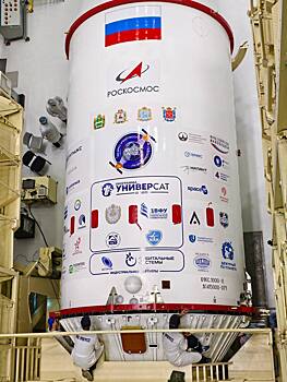 «Союз-2.1б» отправился на орбиту с гербом Калужской области на борту