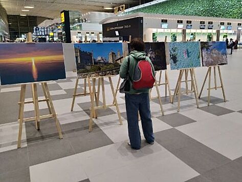 Фотовыставка достопримечательностей Крыма открылась в аэропорту Симферополь