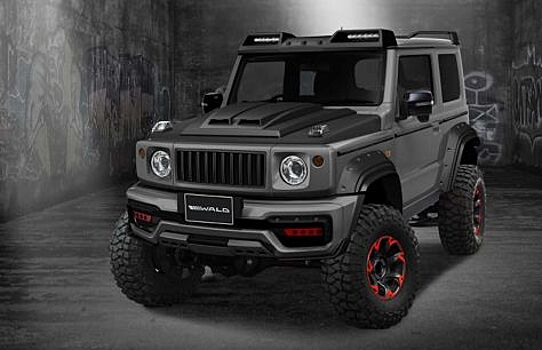 Suzuki Jimny Black Bison Edition выглядит агрессивно и брутально