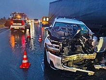 В Удмуртии водитель иномарки умер в больнице после столкновения с фурой