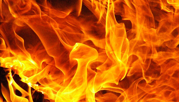 Гараж загорелся в Сегеже: пожарные успели вовремя