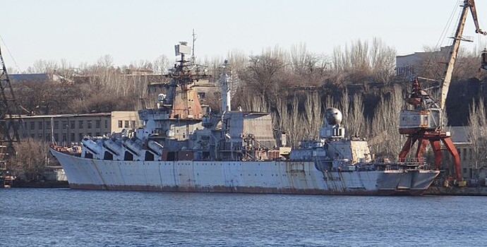 В Сети высмеяли крейсер «Украина»
