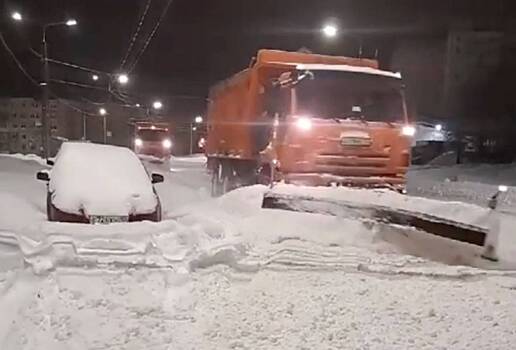 В Петрозаводске отменили режим ЧС, введенный из-за сильной метели