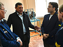 Евгений Первышов посетил Кирсановский авиационный технический колледж