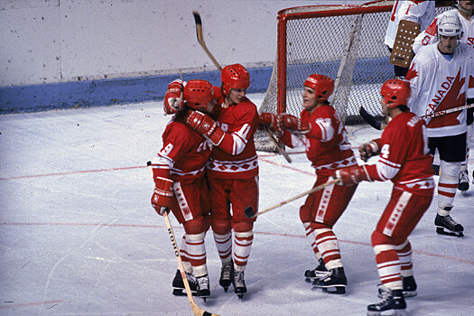Разгромная победа сборной СССР над Канадой 8:1 в финале Кубка Канады-1981