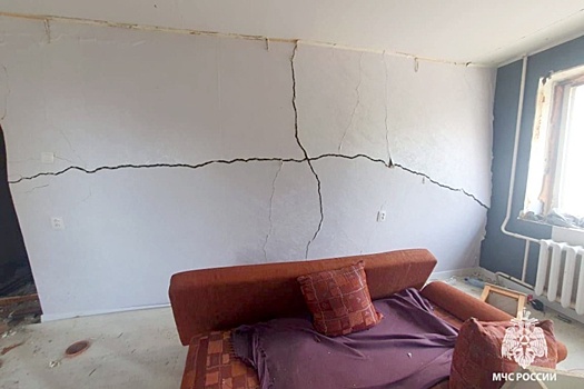 Момент взрыва газа в жилом доме в Стерлитамаке попал на видео