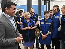 Андрей Воробьев проверил, как ведется обучение студентов в центре «ПромМаш Тест» в Чехове