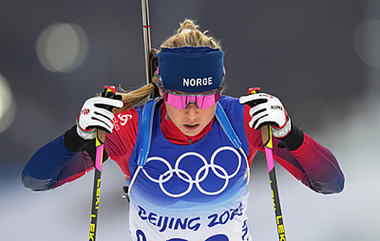 Норвежская биатлонистка Тандревольд сможет продолжить карьеру после Олимпиады