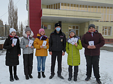 Сотрудники полиции в Оренбургской области провели профилактическое мероприятие «Ребенок-пешеход!»