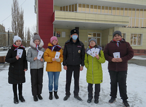 Сотрудники полиции в Оренбургской области провели профилактическое мероприятие «Ребенок-пешеход!»