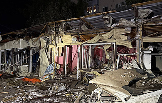 Опубликованы кадры последствий атаки БПЛА на Батайск