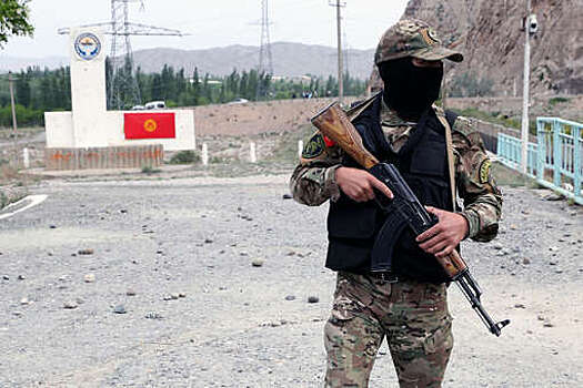 Конфликт между местными жителями произошел на границе Киргизии и Таджикистана