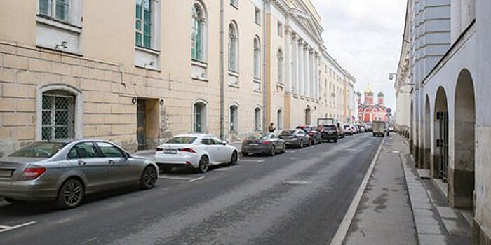 ЦОДД: На ул. Садовая-Черногрязская организована пешеходная зона
