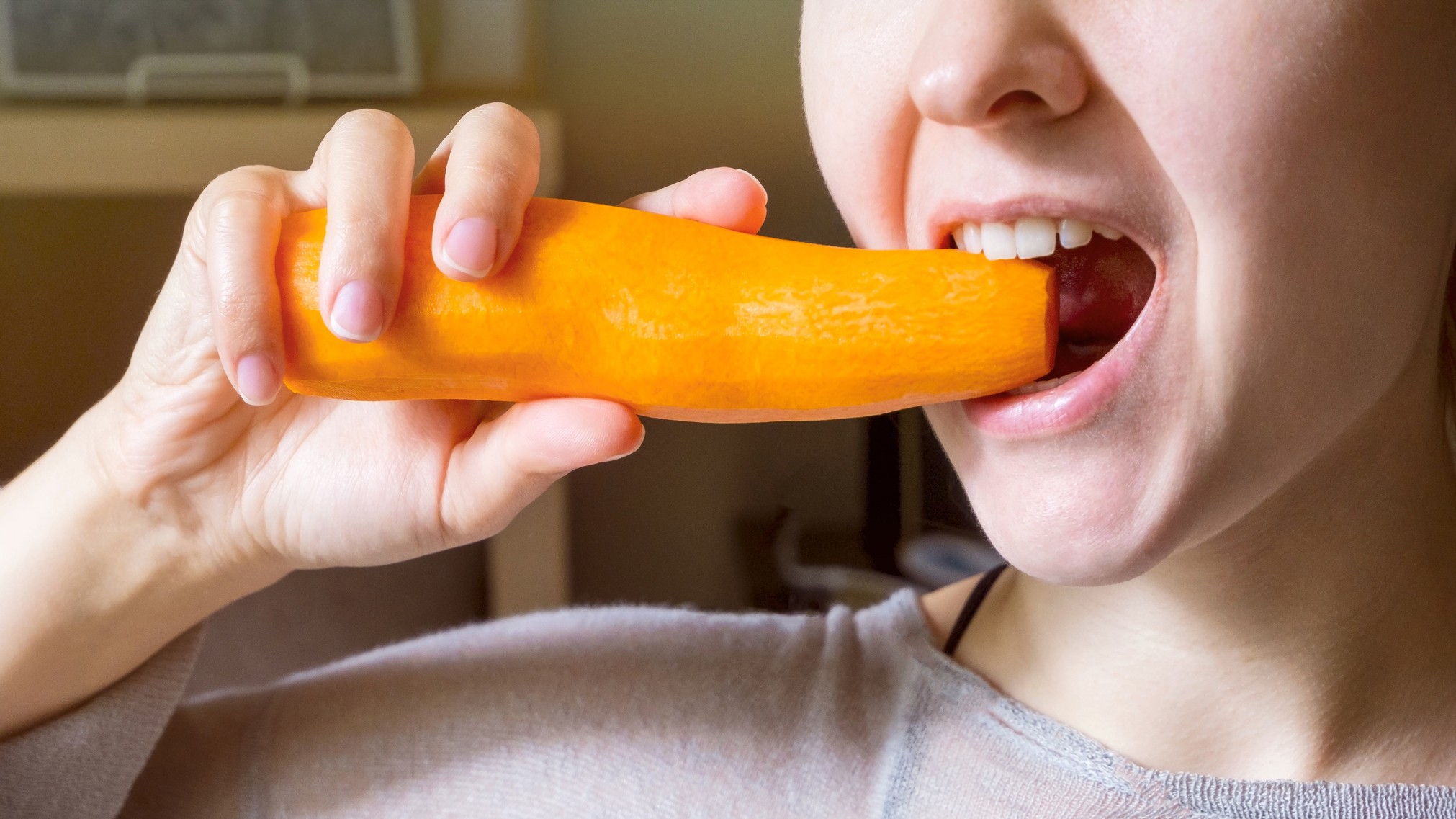 Польза моркови: клетчатка, бета-каротин и антиоксиданты.