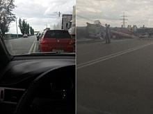 Волжская ГЭС встала в гигантской пробке из-за массового ДТП с погибшими