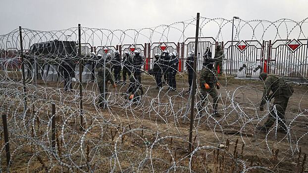 Польские пограничники заявили о выстрелах на стороне Белоруссии