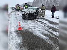 В Башкирии водитель легковушки погиб в аварии с «Газелью»