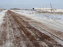 На трассе Оренбург-Орск «Нексия» слетела в кювет