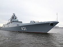 На новом фрегате "Адмирал Касатонов" подняли Андреевский флаг