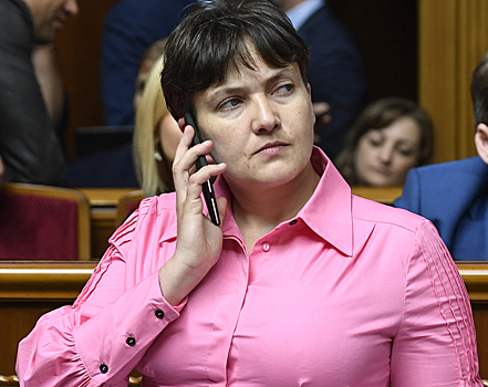 Савченко назвала адресата неприличного жеста в Раде