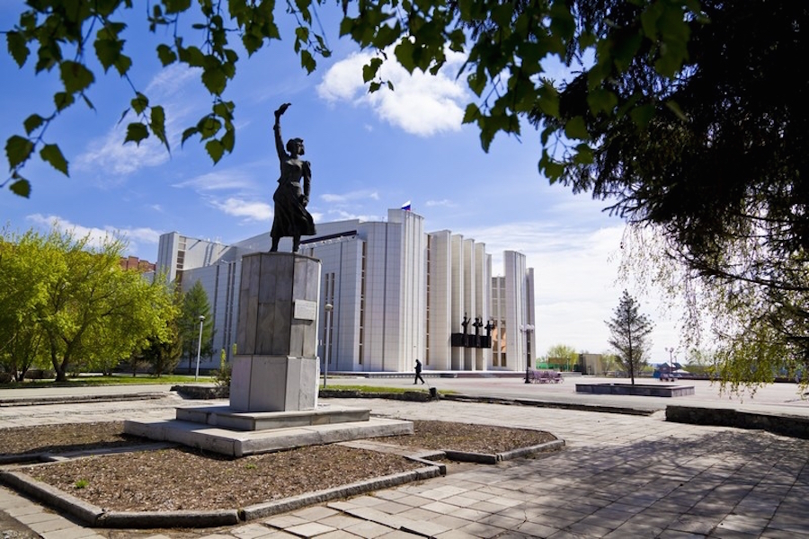 Курган, Россия, Европа