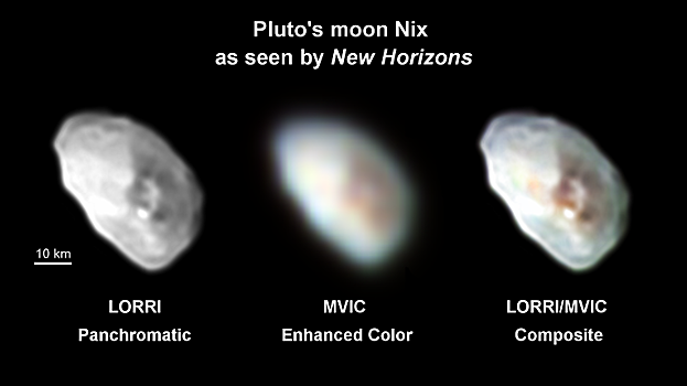 NASA опубликовало высококачественные снимки Гидры и Никты