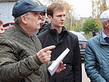 Игорь Демешко провел еженедельный обход дворовых территорий Лобни