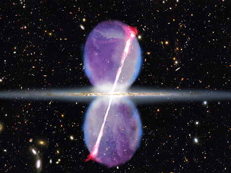 Ученый объяснил происхождение «пузырей Ферми»
